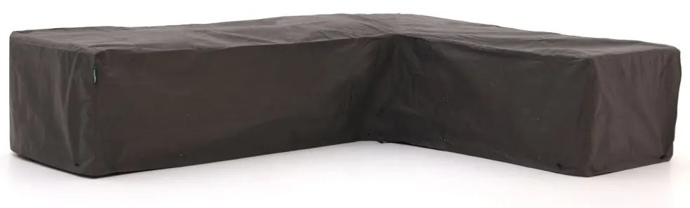 Tuinmeubelhoes geschikt voor Hoek loungeset | Kees Smit  | Kunststof | Grijs - Antraciet | 235x95cm | Kees Smit Tuinmeubelen
