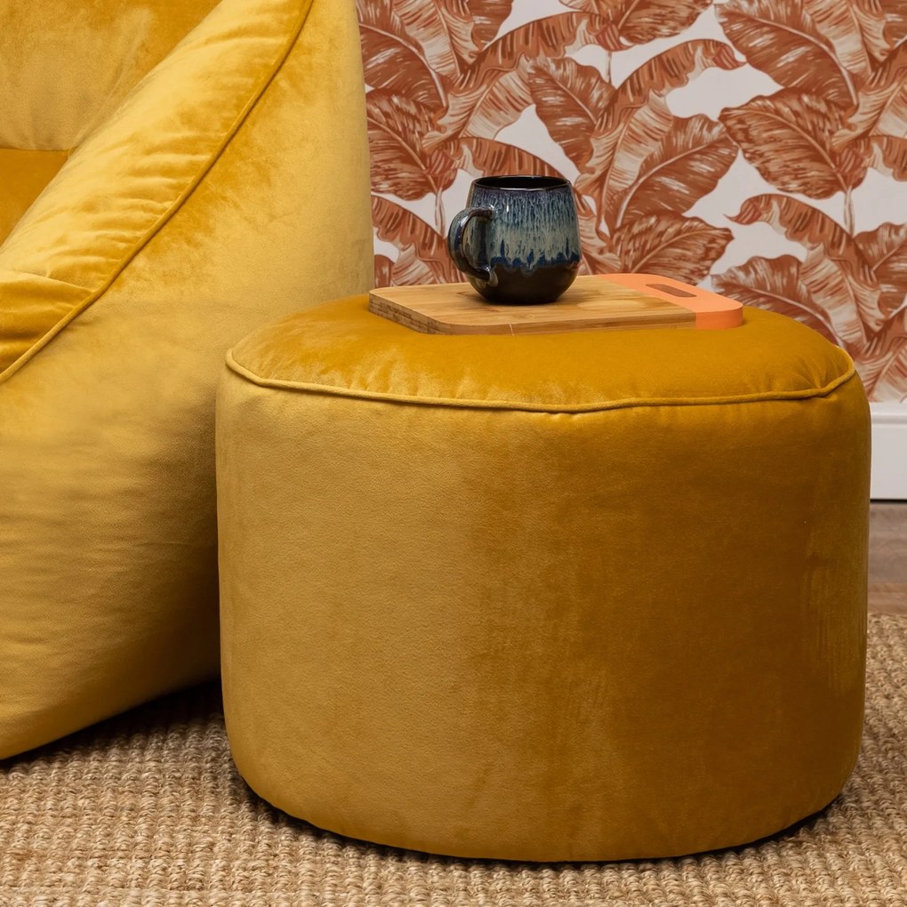 Milano Velvet Bean Bag Pouffe
