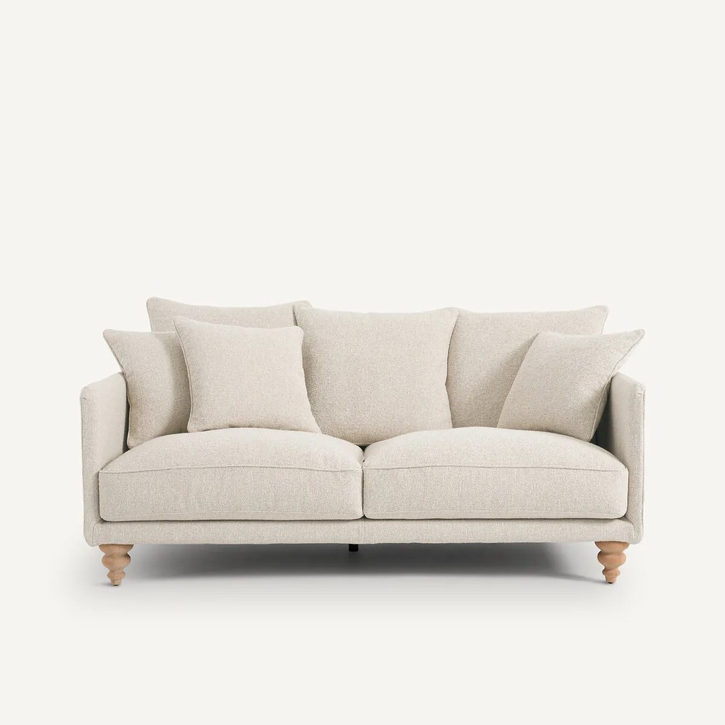 3-zits compacte zetel van badstof, Lazare