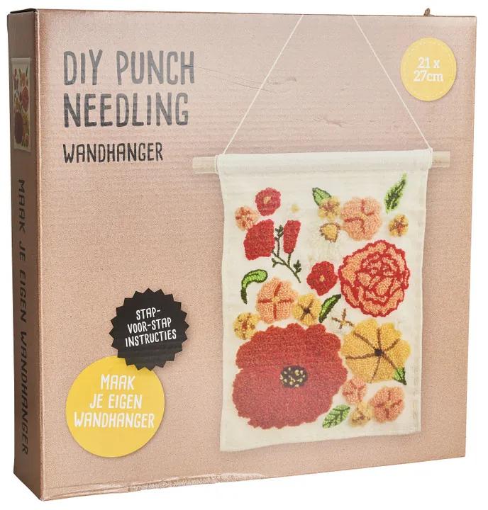 DIY set punch needling wandhanger - 21x27 cm