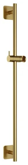 Hotbath Gal Verstelbare glijstang 100 cm Geborsteld messing PVD GL311BBP