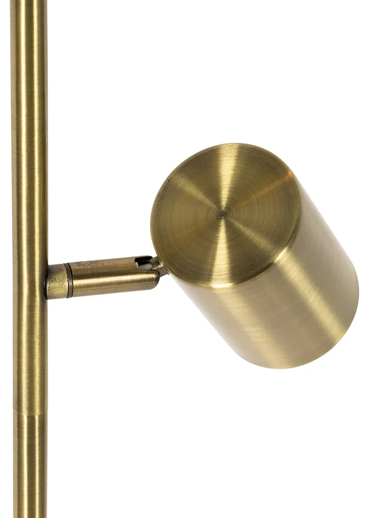 Moderne vloerlamp brons 3-lichts - Jeana Modern GU10 Binnenverlichting Lamp