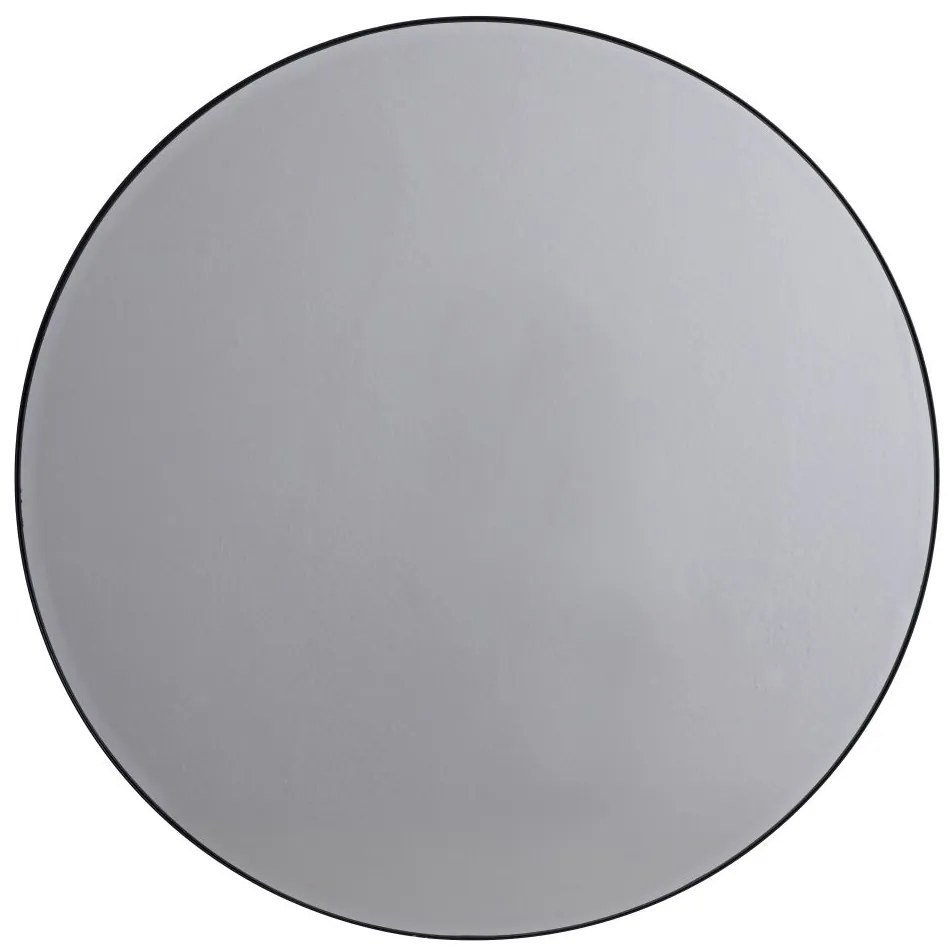 Nordal Denmark Mirra ronde spiegel met zwarte omlijsting 75cm