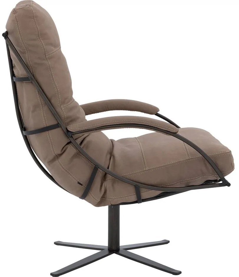 Goossens Excellent Draaifauteuil Job, Fauteuil met arm