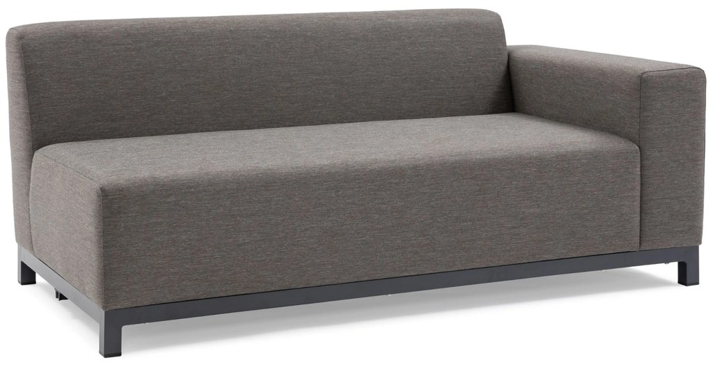 Hoek loungeset 6 personen Outdoor textiel Grijs De Laan Projects