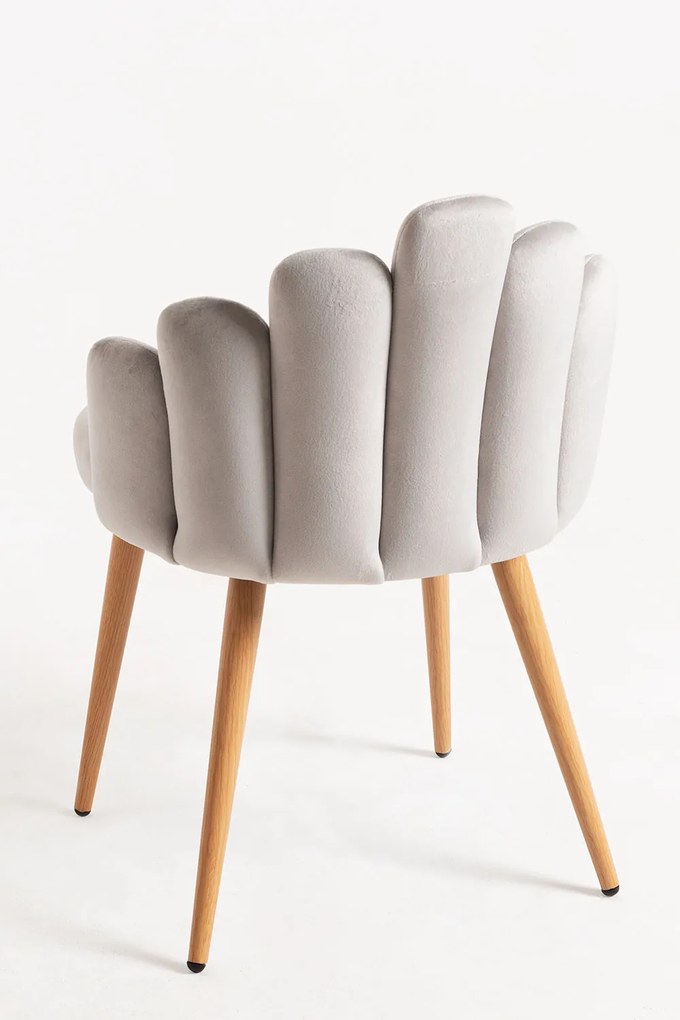 Set 4 Hand Fluwelen Stoelen