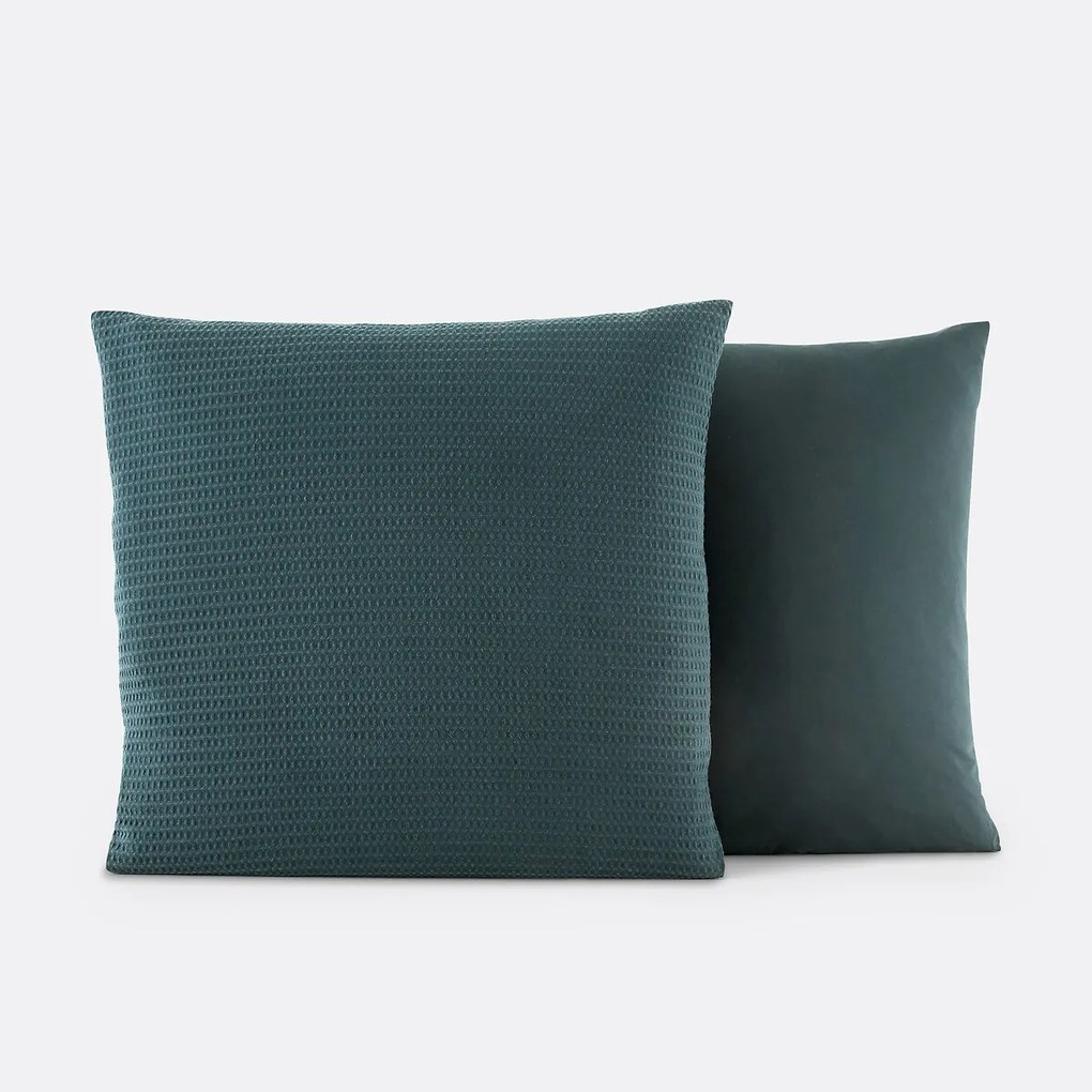 Kussensloop in gewassen katoen, gewafelde stof, Tifly