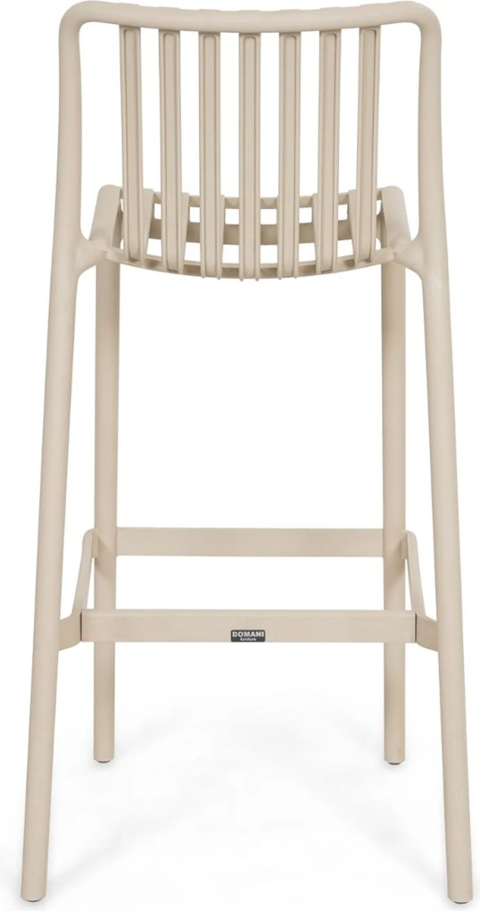 Barstoel Kunststof Zand/Beige Domani Furniture Alba  loft