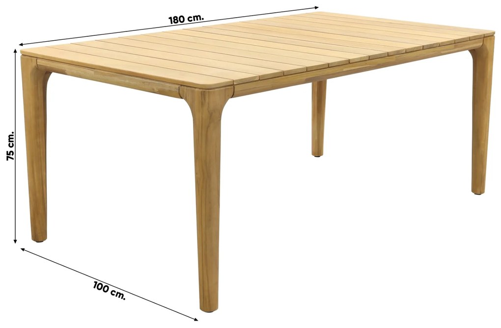 Taste Albano Latte/Liam tuinset - 180x100 cm.