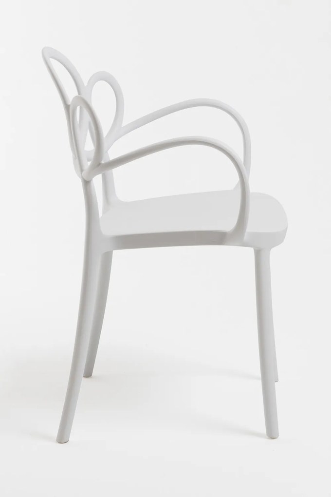 Set 4 Sky Stoelen met Armleuningen