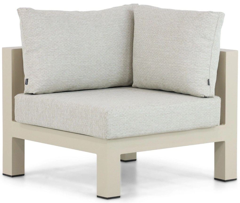 Hoek loungeset 5 personen Aluminium Taupe  Lifestyle Garden Furniture Luca
