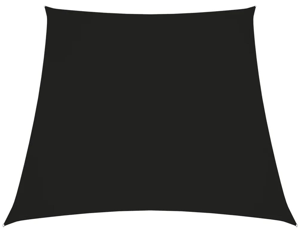 vidaXL Zonnezeil trapezium 3/5x4 m oxford stof zwart