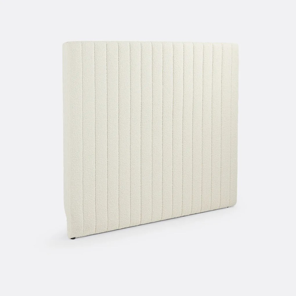 Hoofdbord in bouclette stof, Jédéon