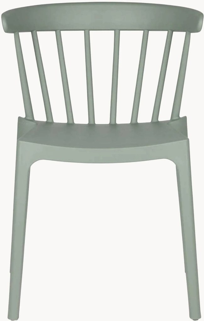 Stapelbare tuinstoelen Bliss, 2-delig