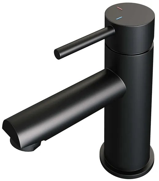 Brauer BlackEdition Wastafelmengkraan opbouw - laag - model a - mat zwart 5-S-001