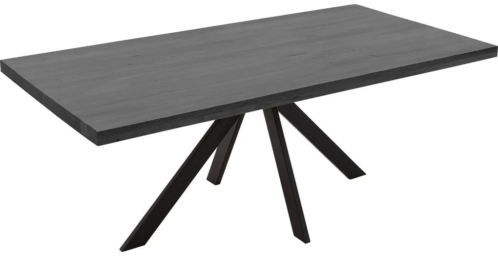 Goossens Eettafel Blade, Strak blad 200 x 100 cm 6 cm dik