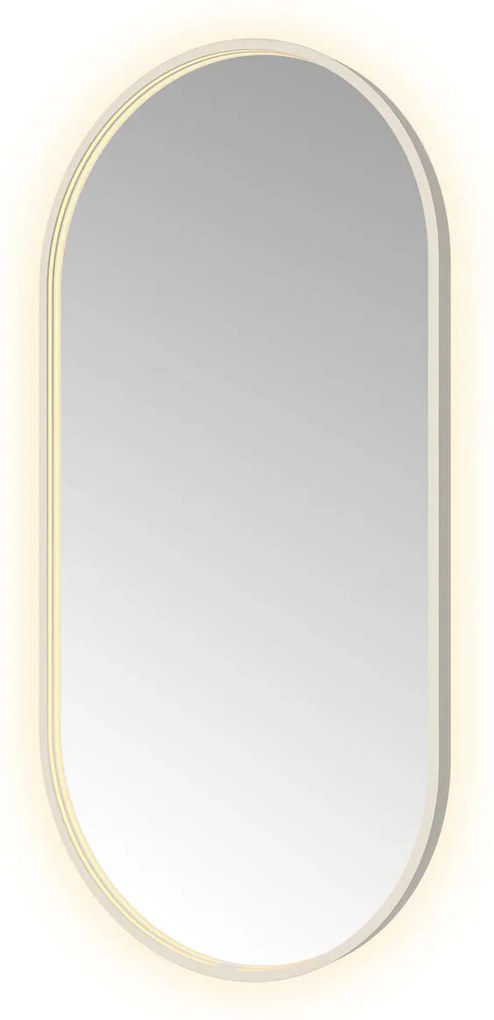 Hotbath &More Oval spiegel ovaal 60x120cm RVS