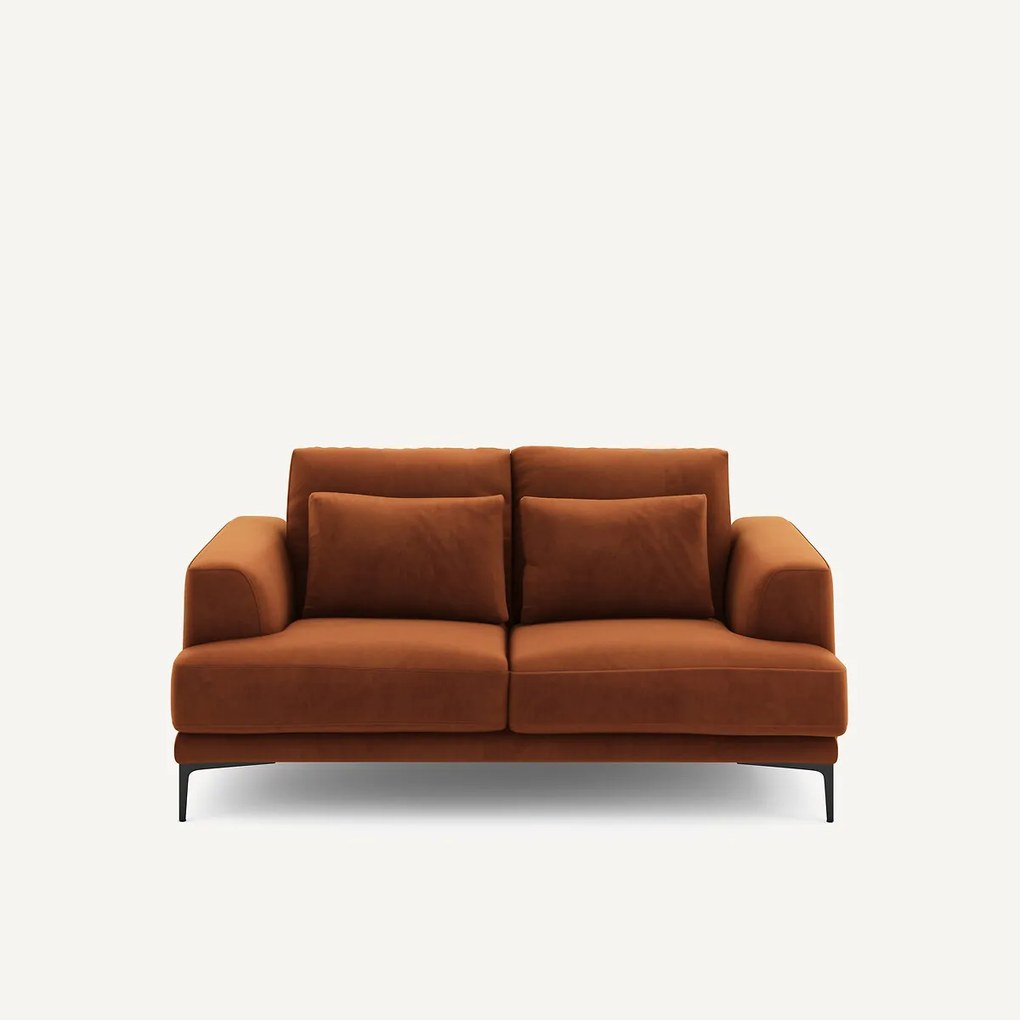 Bank 2-zit in fluweel, Marsile