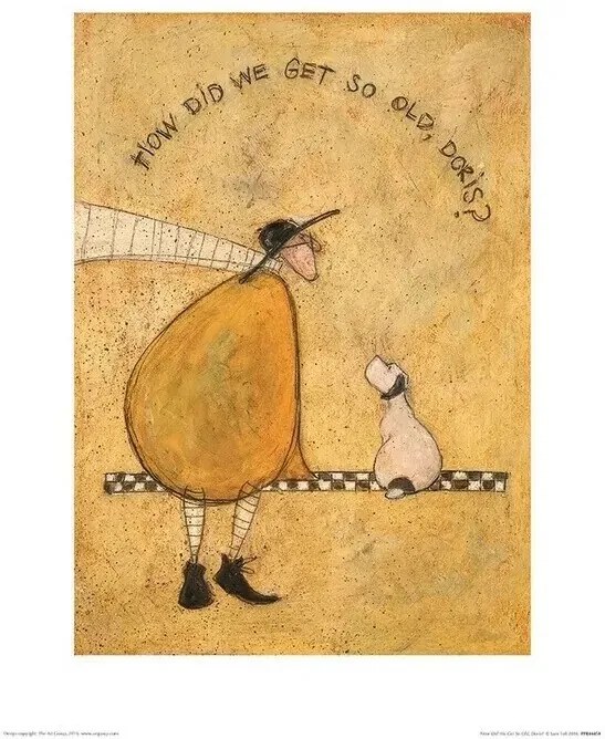 Kunstdruk Sam Toft - How Did We Get So Old, Doris?