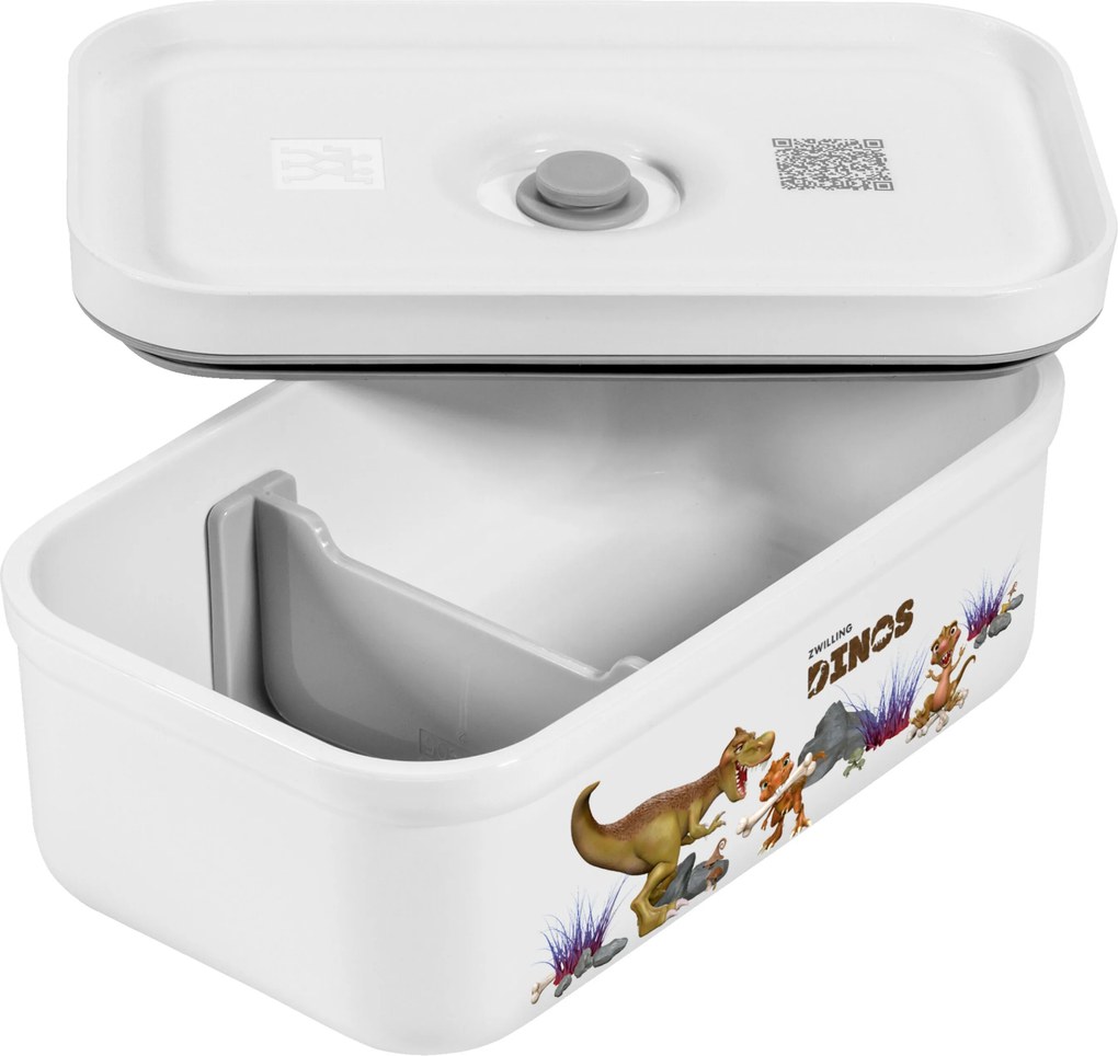 ZWILLING Fresh & Save Vacuüm brooddoos M, Kunststof, Wit-Grijs - Fresh & Save - ZWILLING