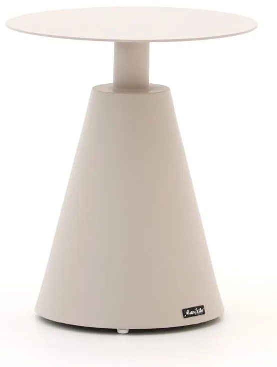 Bijzettafel tuin Manifesto  | Rond  | Tuintafel Aluminium | Ø42cm | Kees Smit Tuinmeubelen