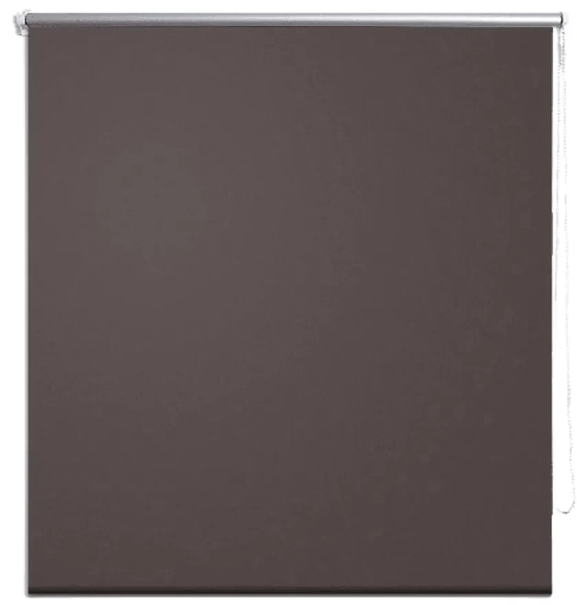 vidaXL Rolgordijn verduisterend 60 x 120 cm koffie