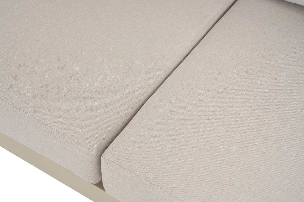 Hoek loungeset 5 personen Aluminium Zand/Beige Domani Furniture Nordic