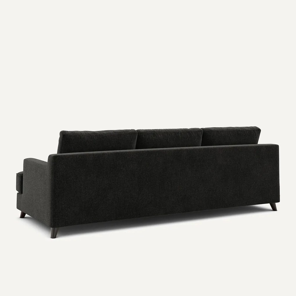 Sofa 3- of 4-zits, chenille fluweel, Alwine
