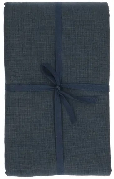 Tafelkleed, GOTS bio-katoen, nachtblauw, 140 x 180 cm