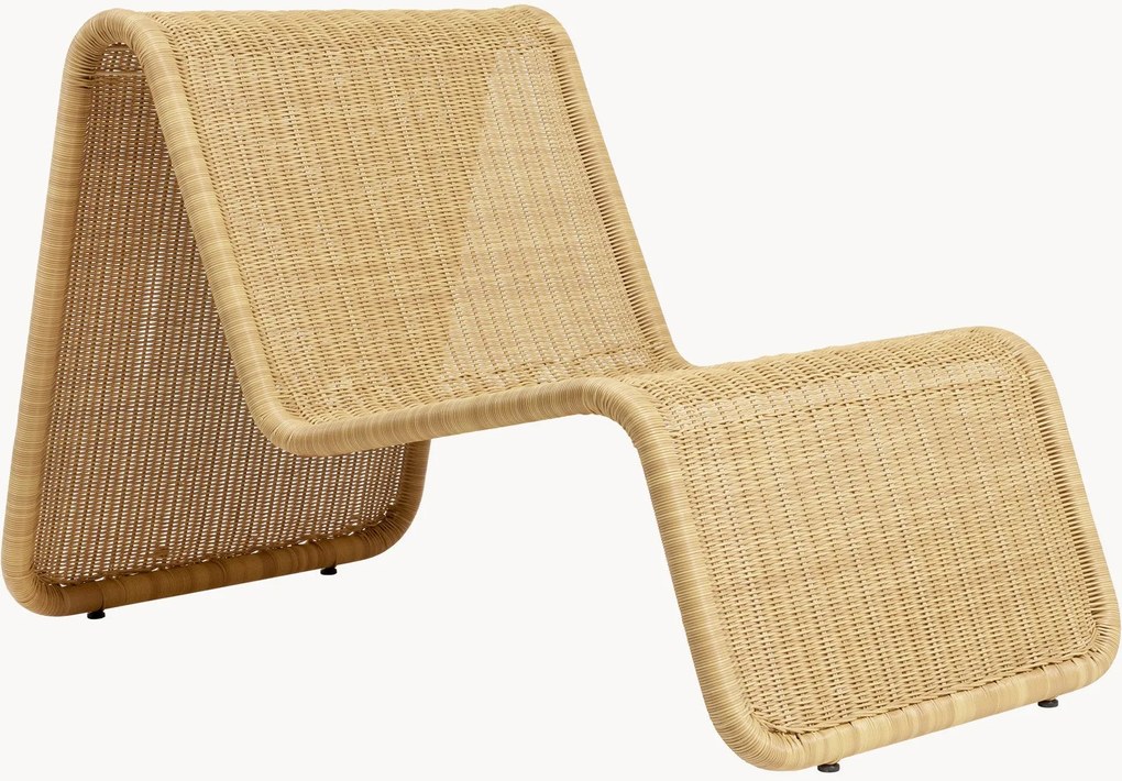 Handgeweven tuin loungefauteuil P3