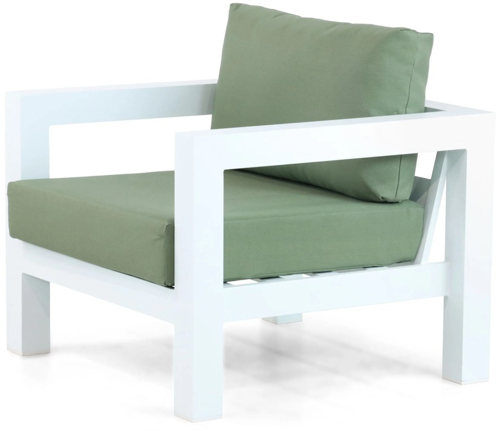 Tuinstoel Aluminium Wit Lifestyle Garden Furniture Luca