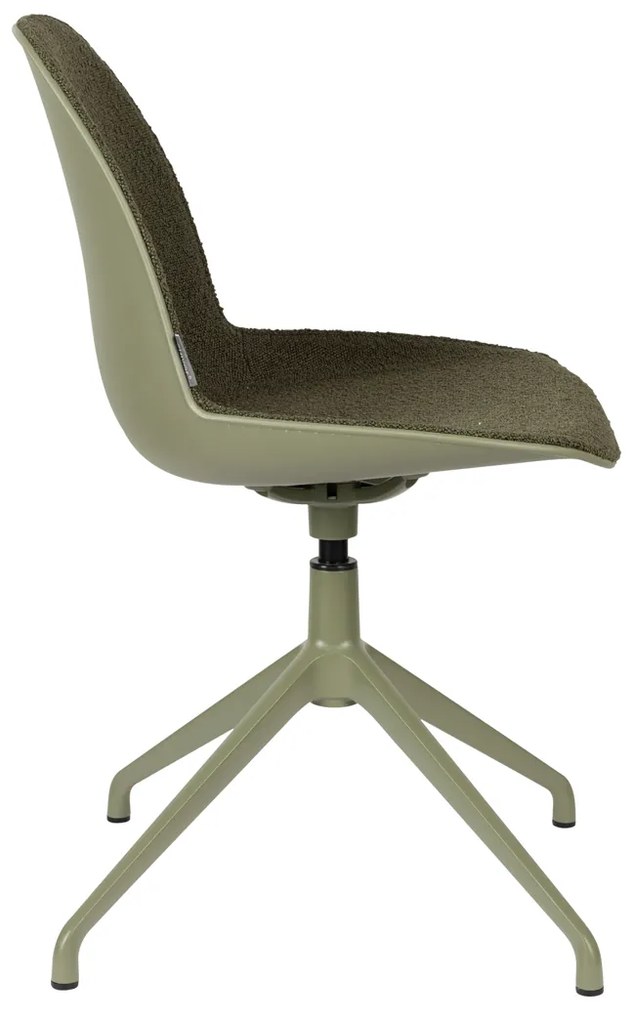 Zuiver Albert Kuip Swivel Design Stoel Draaibaar Groen