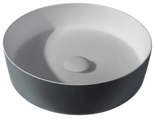 By Goof Waskom - opbouw - 39x10.8x39cm - Solid surface - Rond - Mat Antraciet JBS6384