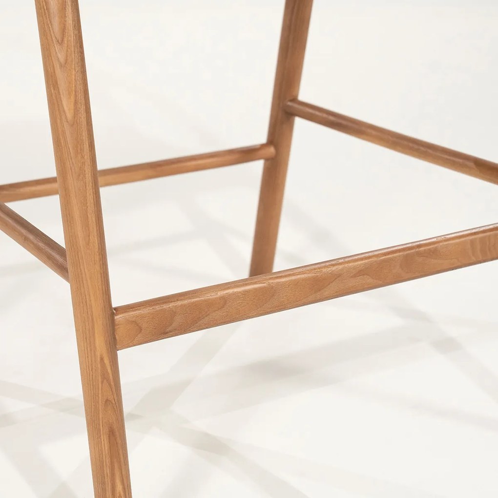 Eleonora Rayven Moderne Barkruk Bruin 94cm