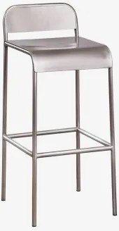 Set Van 2 Hoge Krukken Van Roestvrij Staal Narnial ↑75 Cm & Roestvrij Staal - Sklum