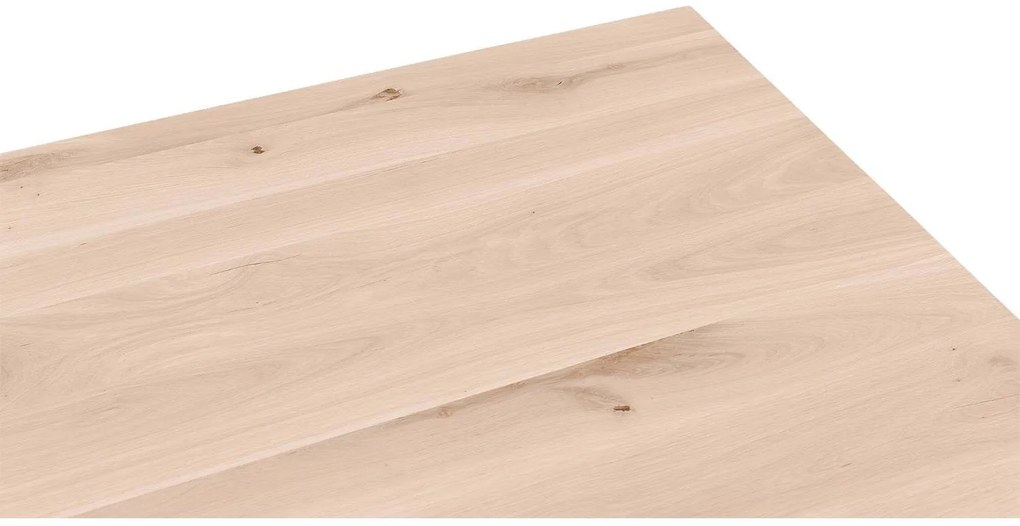 Goossens Eettafel Blade, Strak blad 180 x 90 cm 6 cm dik