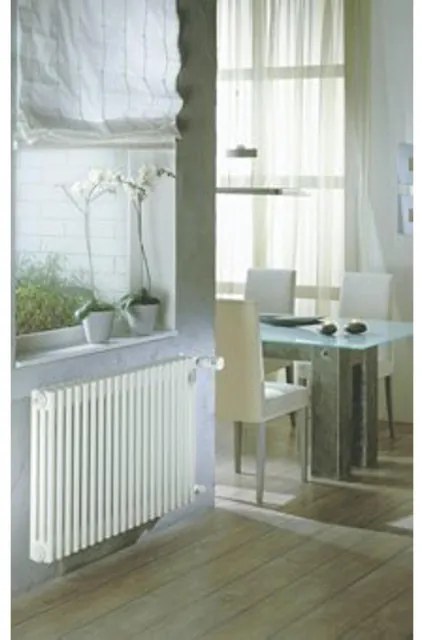 Zehnder Charleston ledenradiator 600x1840mm 1812W wit 206040