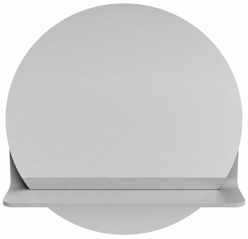 Mondiaz Spot spiegel rond Ø50cm met planchet plata