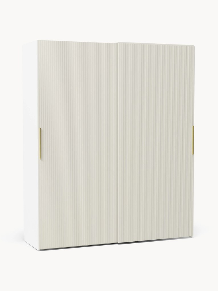 Modulaire schuifdeurkast Simone, 200 cm breed, in verschillende formaten