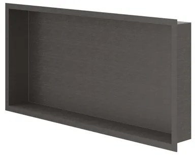 IVY Inbouwnis - 60x30x7.5cm - Geborsteld metal black PVD 6500756