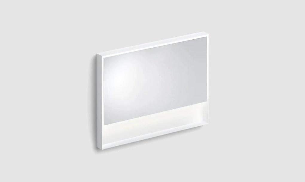 Clou Look at Me spiegel met LED-verlichting 110x80cm wit mat