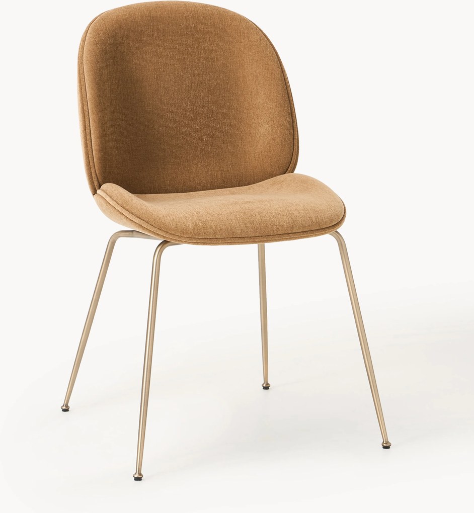 WESTWING x GUBI, Gestoffeerde eetkamerstoel Beetle by Delia Lachance