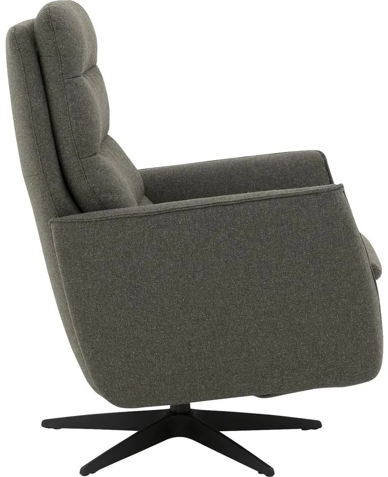 Goossens Excellent Relaxstoel San Paulo, Fauteuil lage rug, small