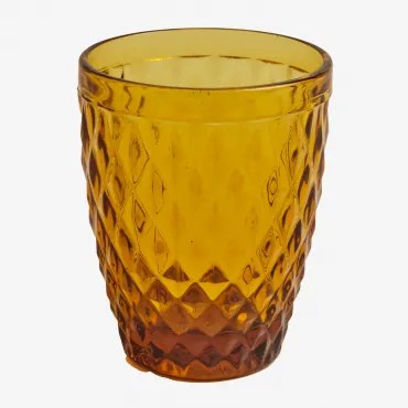 Pack Van 4 Glazen Van 27 Cl In Koviran-glas Gele Oker - Sklum