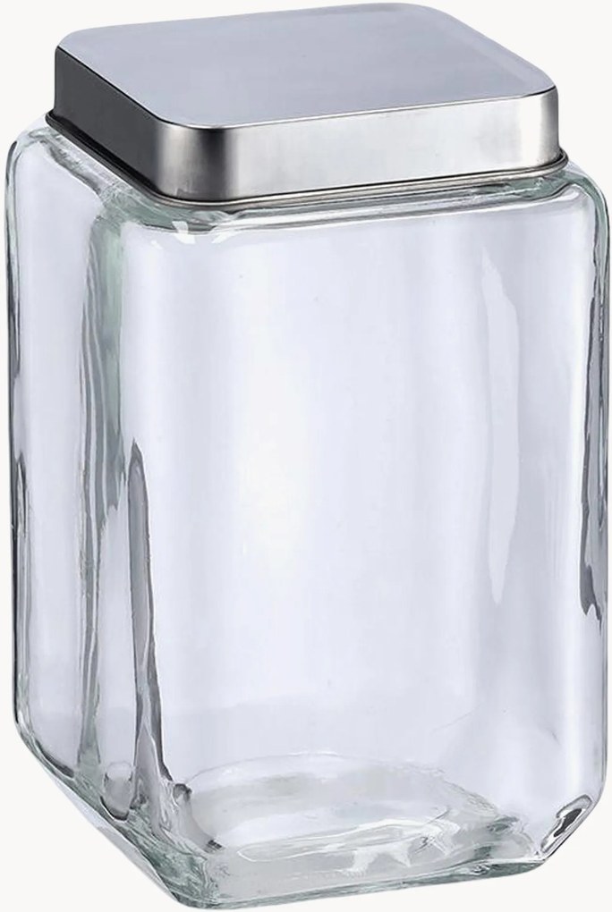 Opbergpot met roestvrijstalen deksel Zeller, 1.5 l