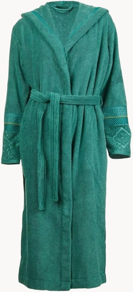 Katoenen damesbadjas Soft Zellige
