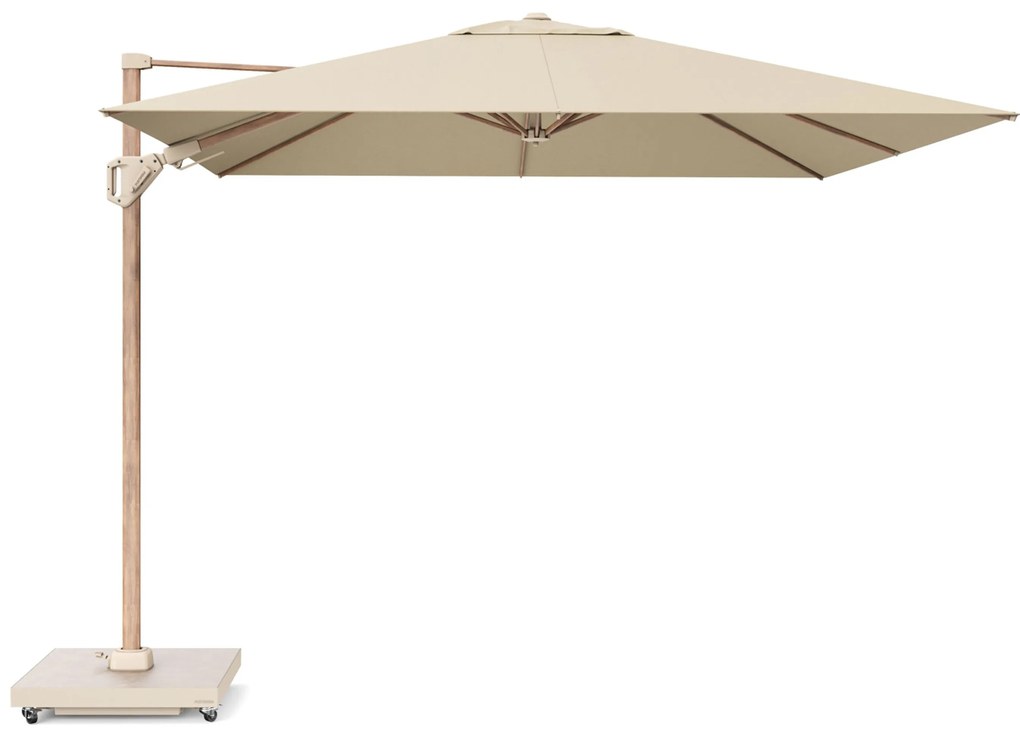 Platinum Challenger T² premium 3x3m (excl. voet) Champagne