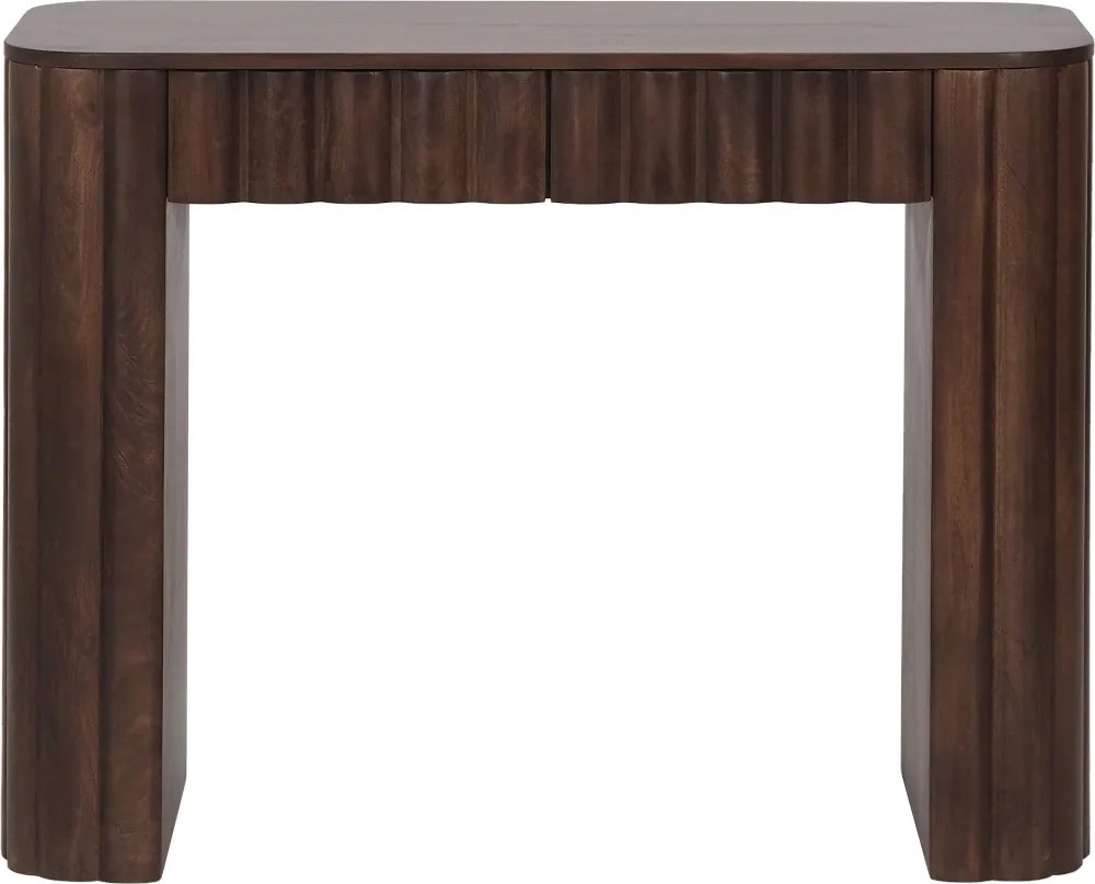 Sidetable Met Ribbels - 103 X 42cm.