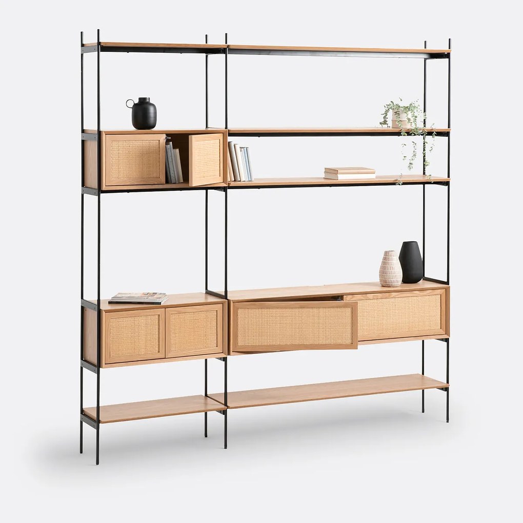 Ladder in zwart staal, Gipey