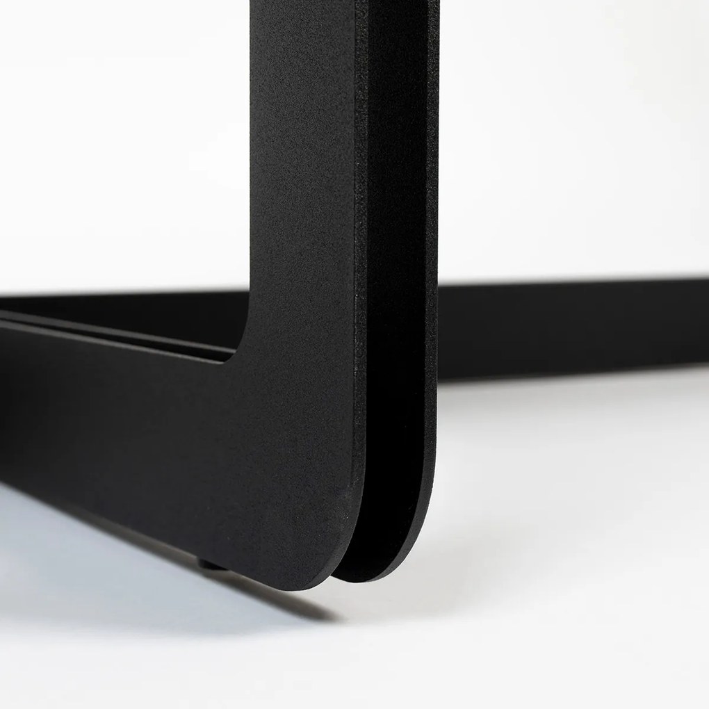 Zuiver Centre Black Design Bijzettafel Mat Zwart - 42.5 X 42.5cm.